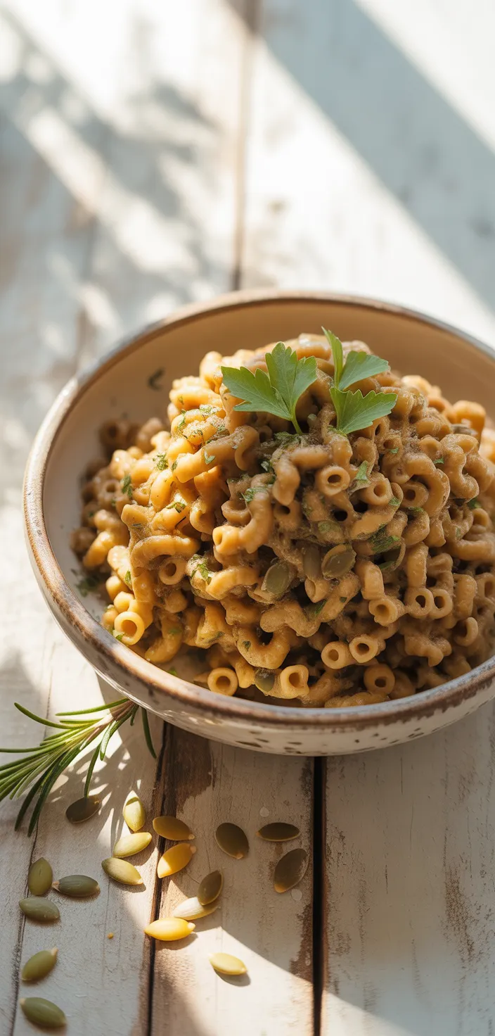 7. Lentil-Infused Barley Macaroni