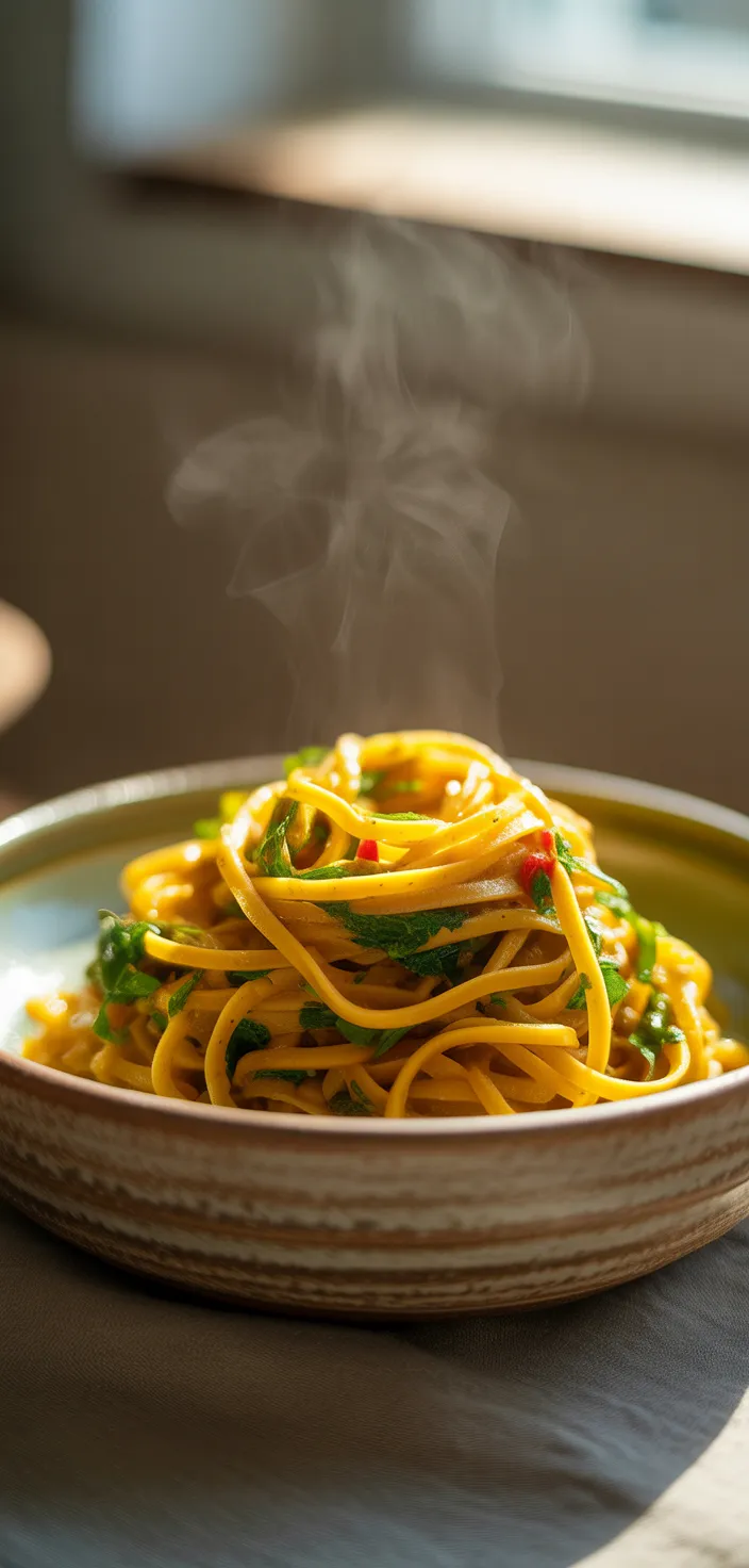 9. Turmeric Infused Rice Noodle Linguine