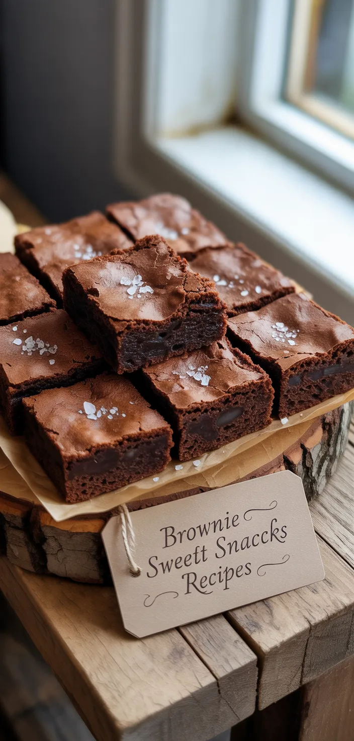 Brownie Sweet Snacks Delight