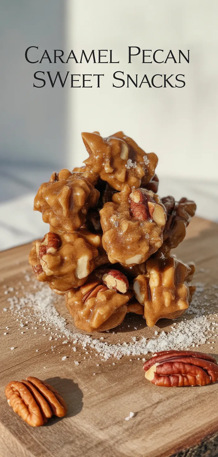 Caramel Pecan Sweet Snacks Cluster