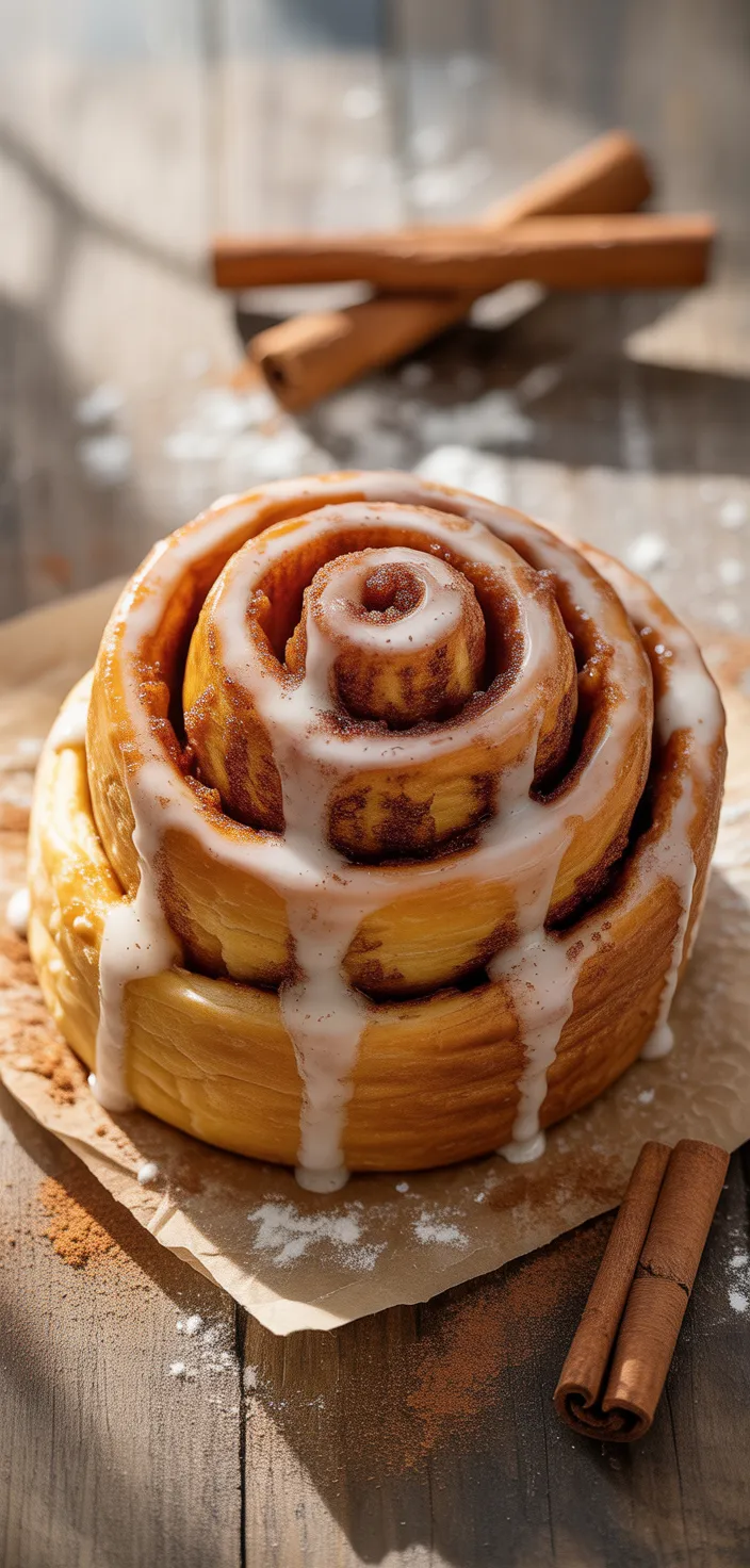 Cinnamon Roll Sweet Snacks Twist