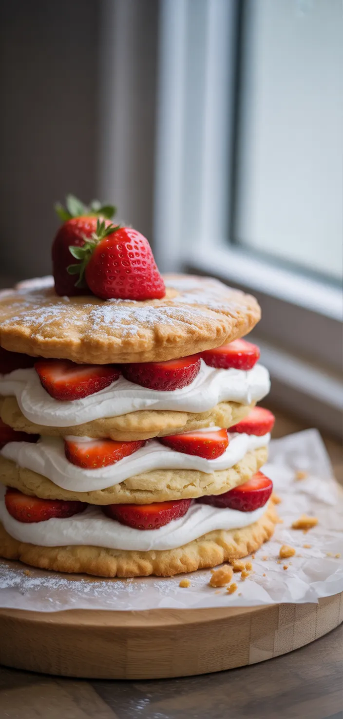 Strawberry Shortcake Sweet Snacks Torte