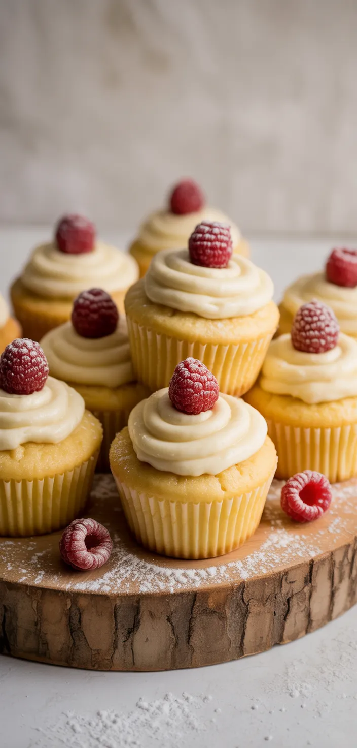 Vanilla Bean Sweet Snacks Cupcakes