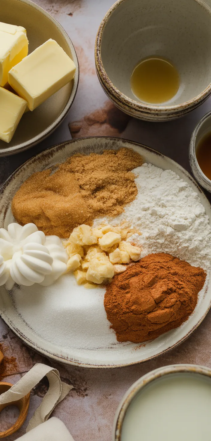 Ingredients photo for Brown Sugar Pop Tart Cookies Recipe