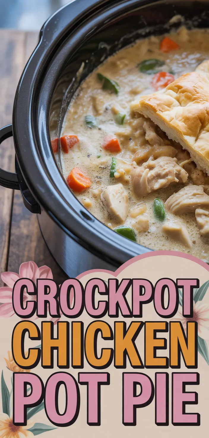 Best Chicken Pot Pie Crock Pot Recipe