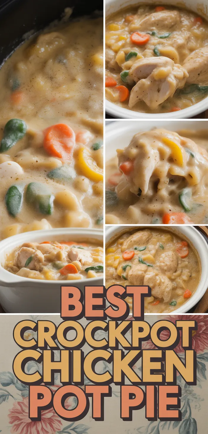 Best Crockpot Chicken Pot Pie Recipe