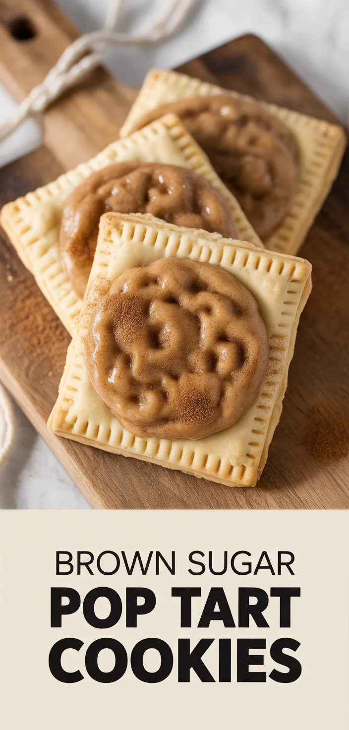 Brown Sugar Pop Tart Cookies Recipe