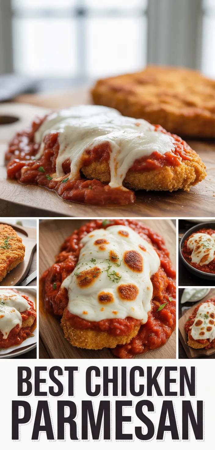 Chicken Parmesan Recipe (Best EVER!)