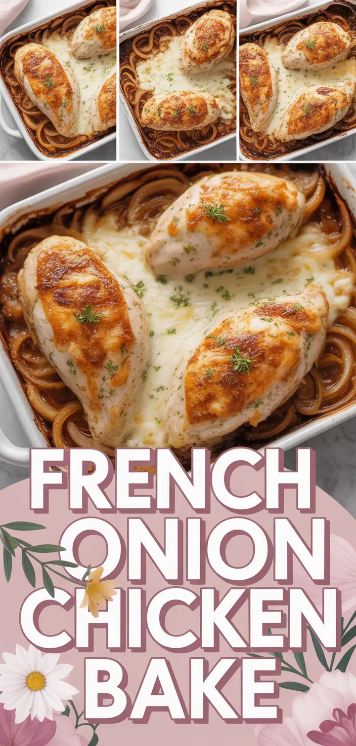 French Onion Chicken Bake Recipe