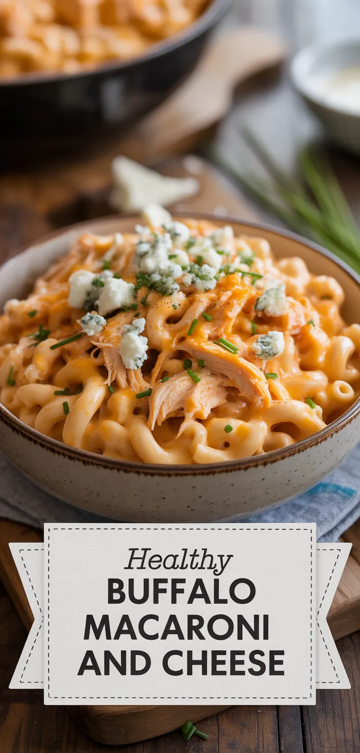 Healthy Buffalo Macaroni And Cheese Recipe
