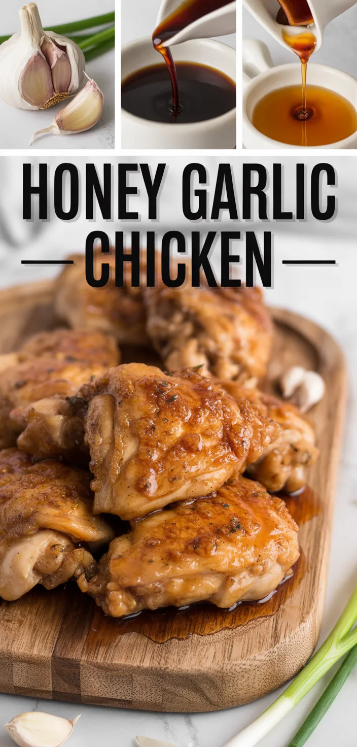 Honey Garlic Chicken Recipe
