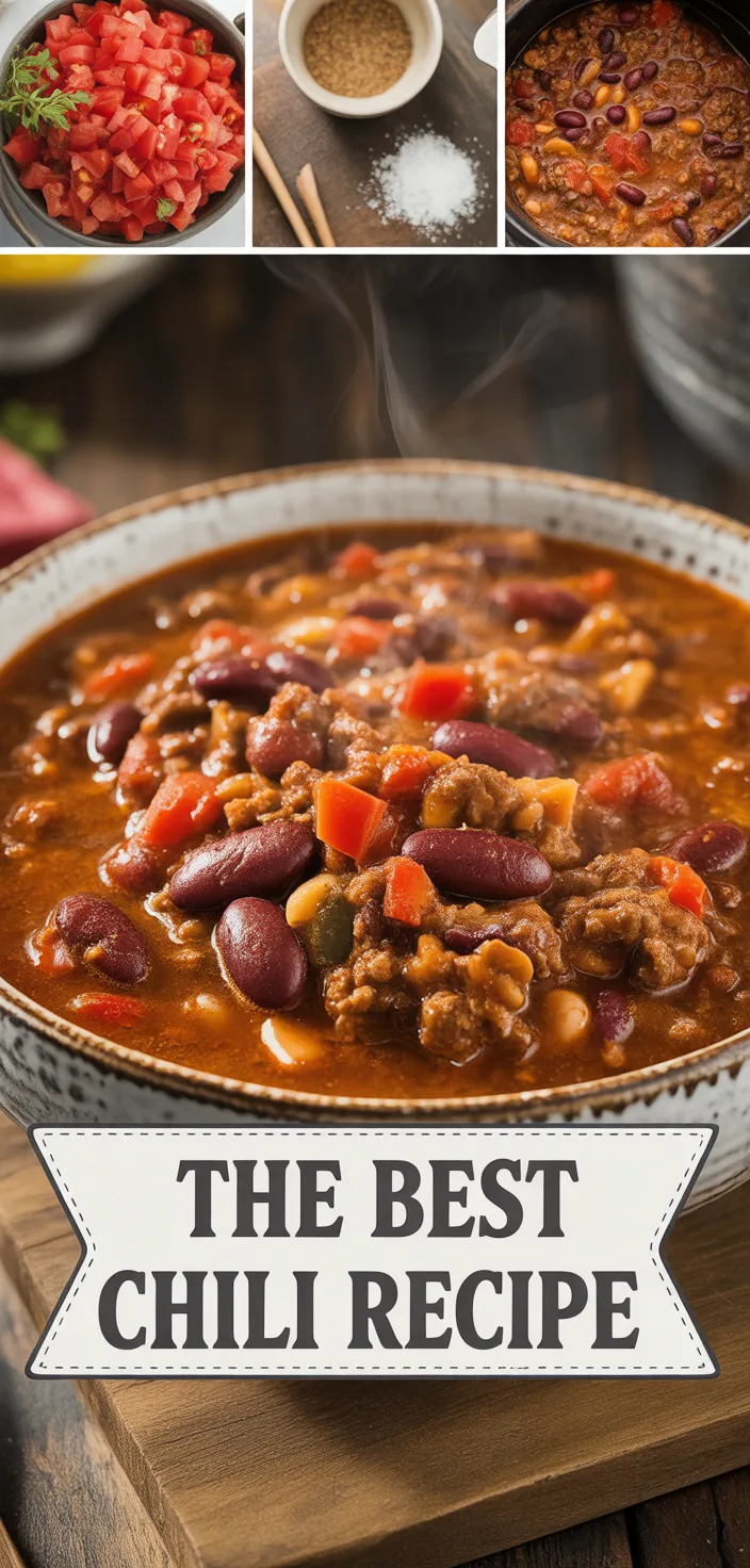 The Best Chili Recipe
