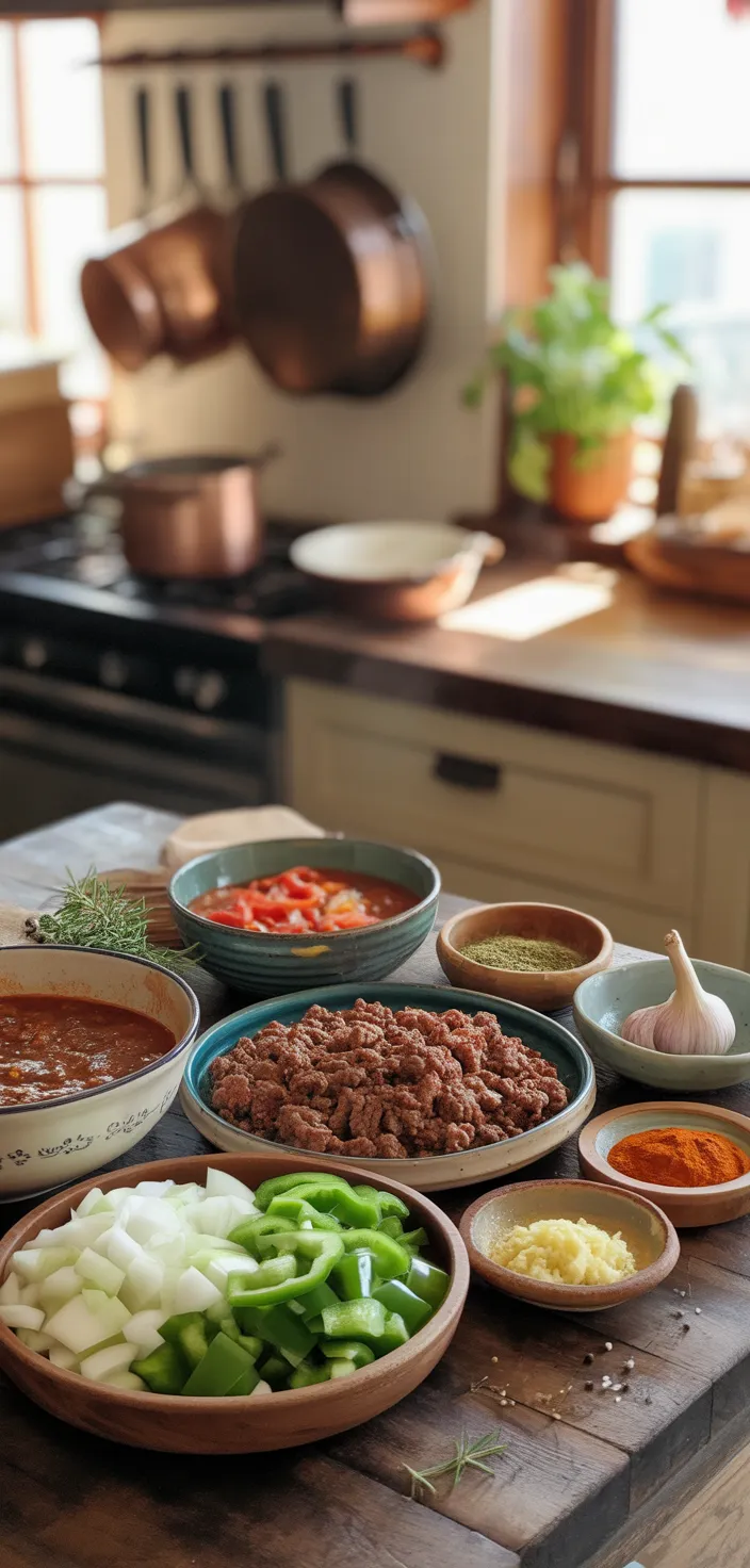 Ingredients photo for The Best Chili Recipe