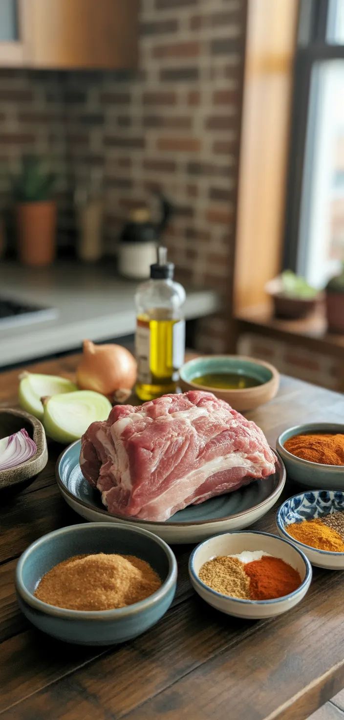 Ingredients photo for The Best Instant Pot Pulled Pork Recipe