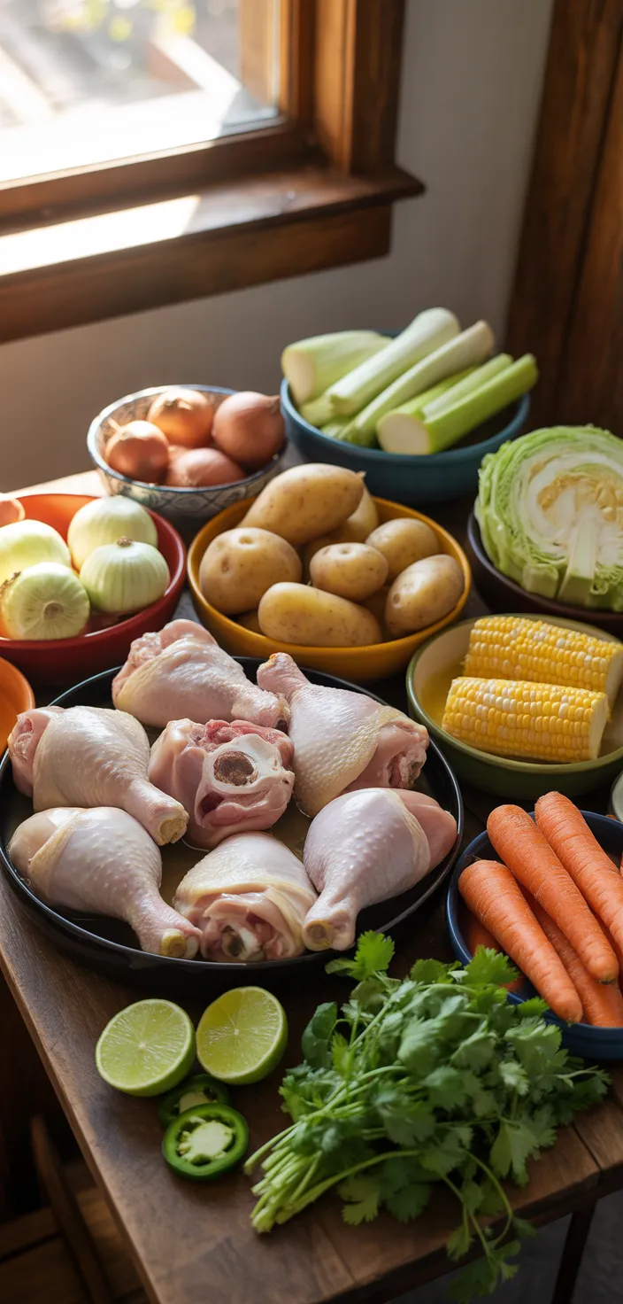 Ingredients photo for Caldo De Pollo Recipe