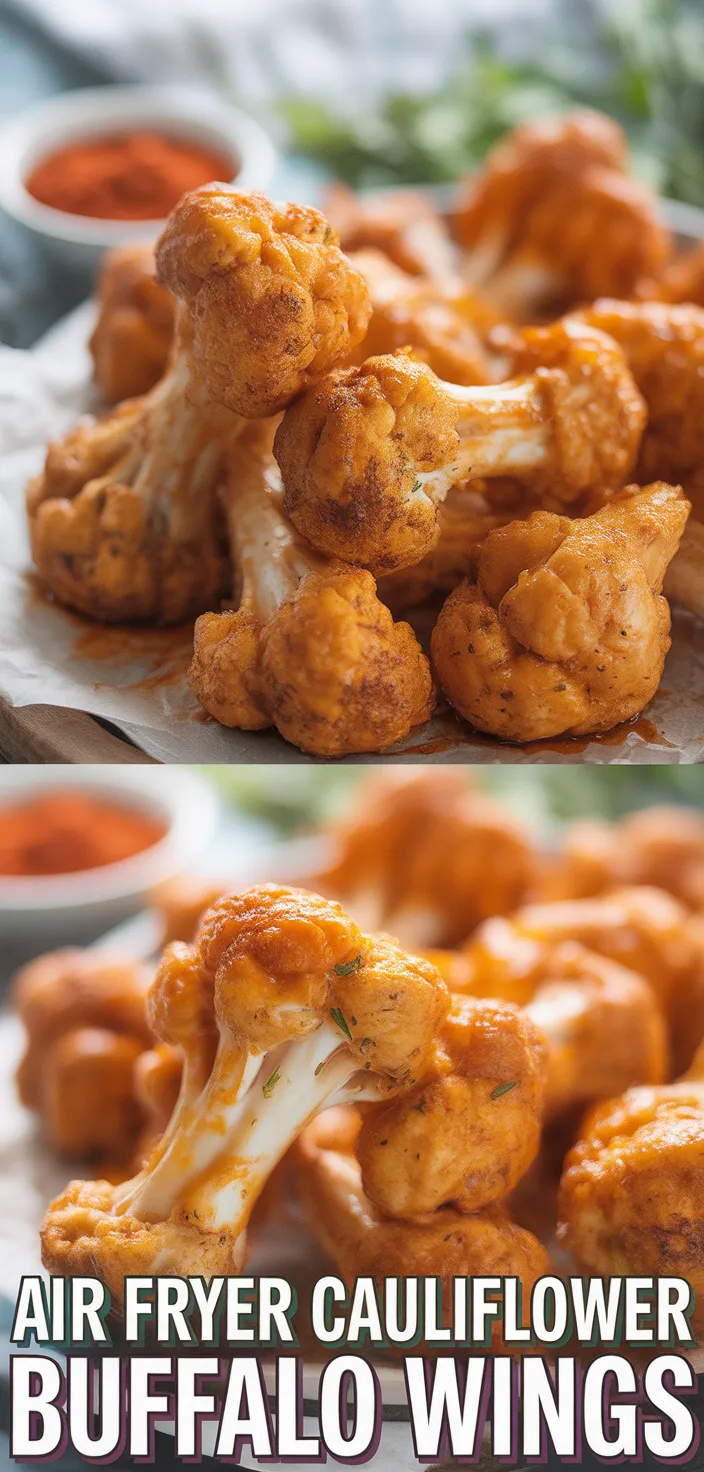 Air Fryer Cauliflower Buffalo Wings Recipe