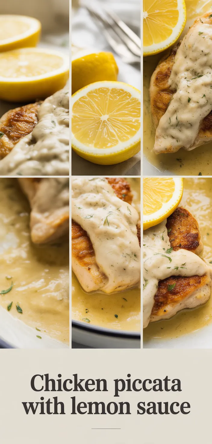 Chicken Piccata With Lemon Sauce Recipe
