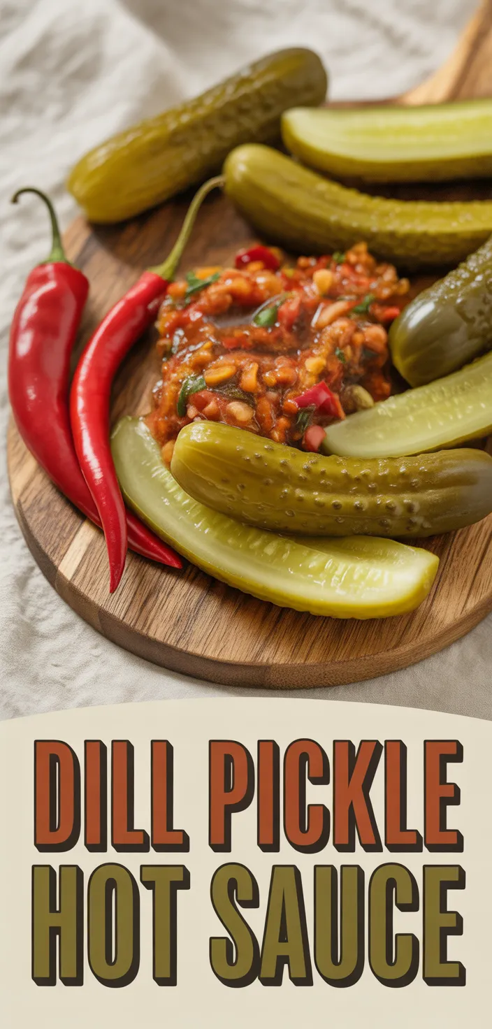 Dill Pickle Hot Sauce Recipe