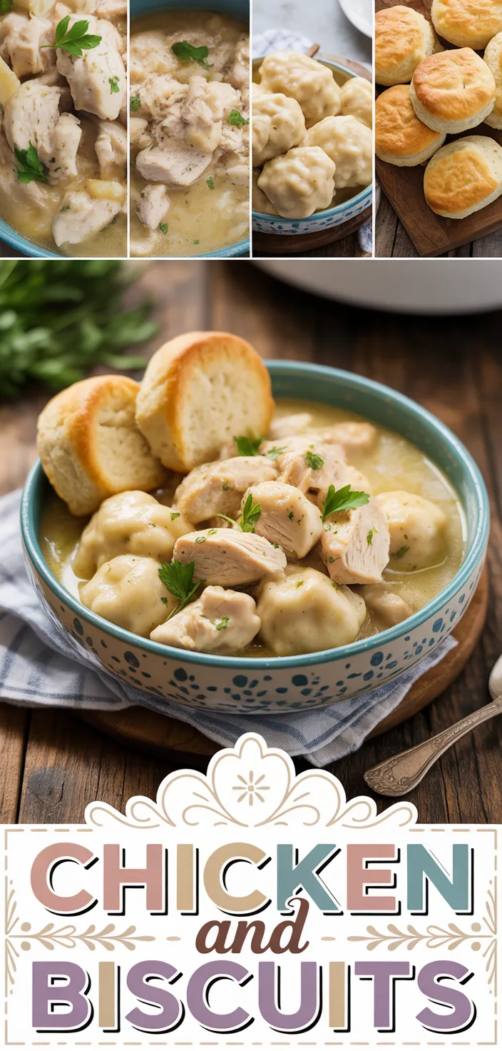 Easy Chicken And Dumplings With Biscuits Recipe