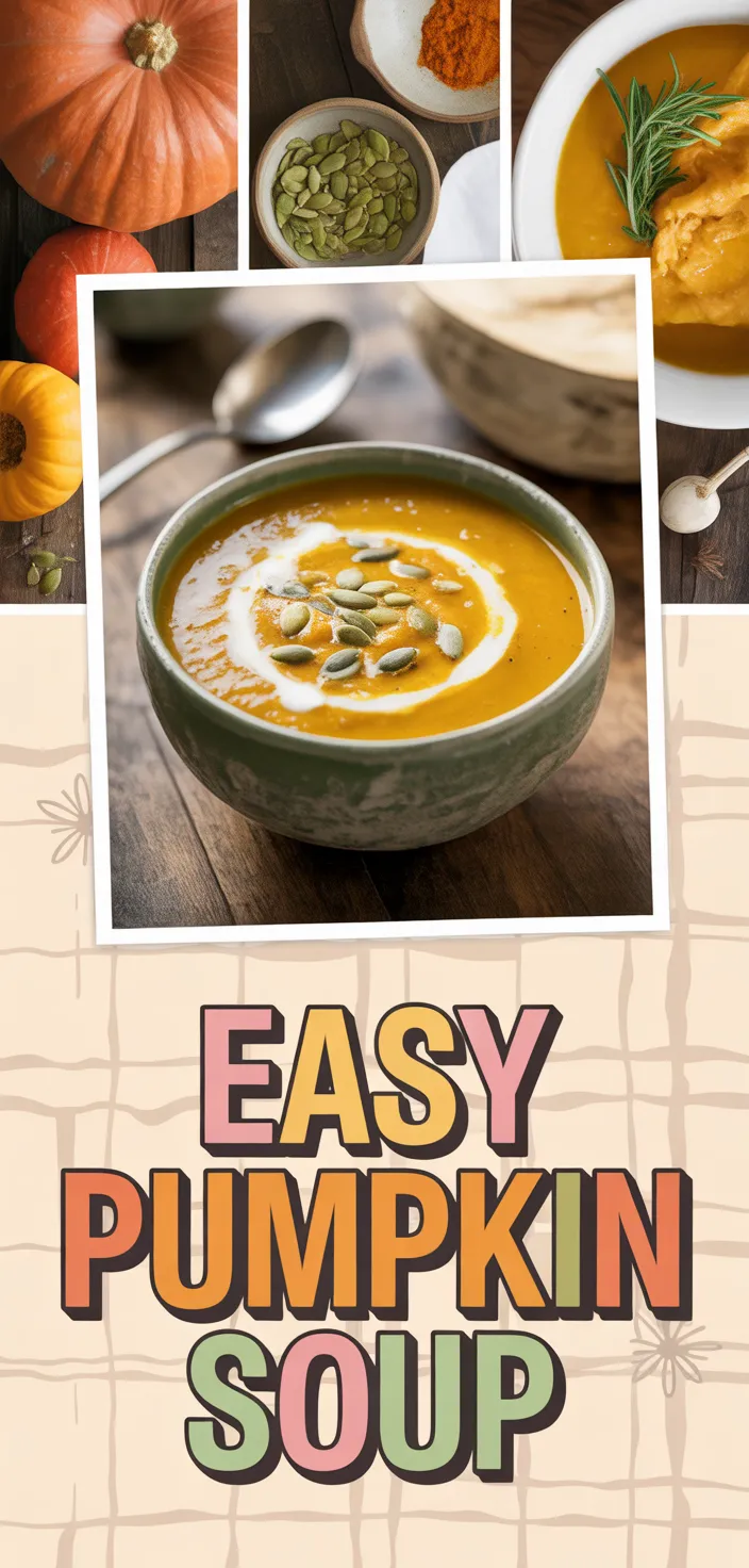 Easy Pumpkin Soup Recipe