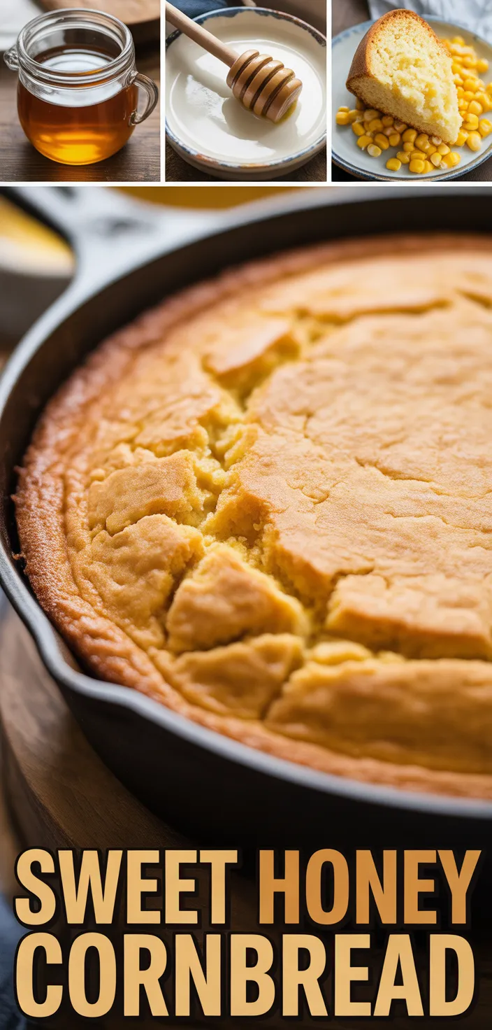 Sweet And Moist Honey Cornbread From The Food Charlatan Recipe