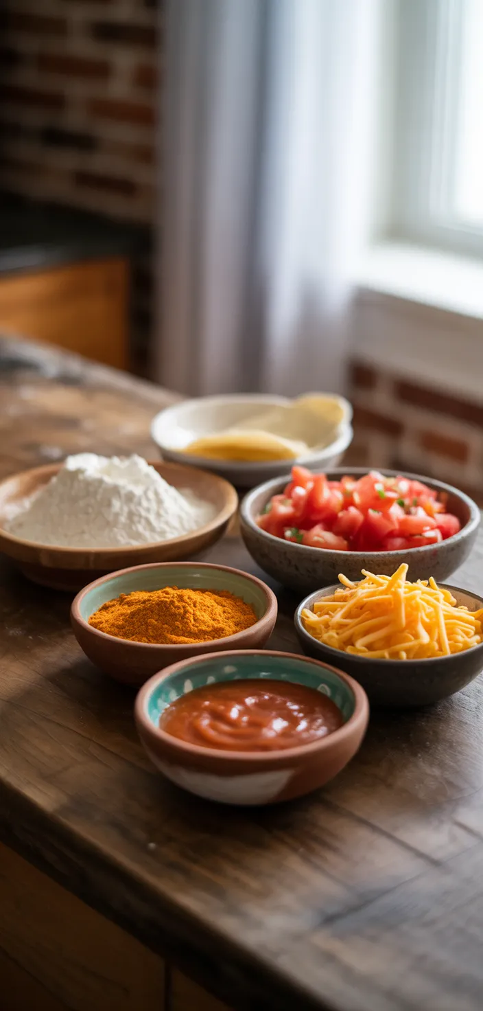 Ingredients photo for Copycat Taco Bell Chalupa Supreme Recipe