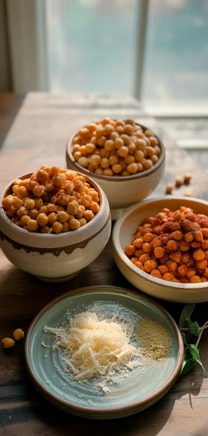Ingredients photo for Crispy Roasted Chickpeas Recipe