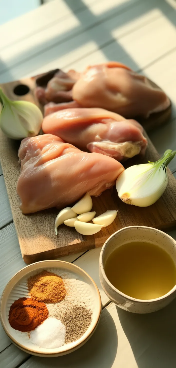 Ingredients photo for Crockpot BBQ Chicken Recipe
