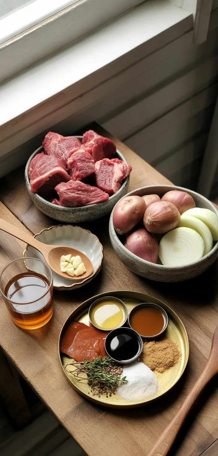 Ingredients photo for Crockpot Steak Recipe