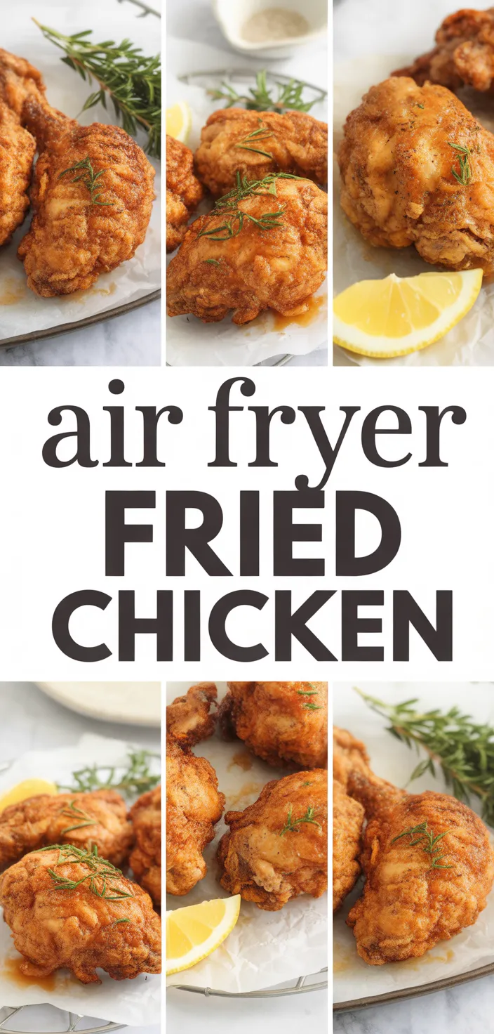 Air Fryer Fried Chicken Recipe