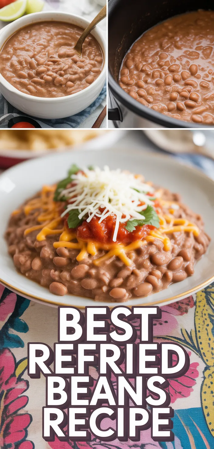 BEST REFRIED BEANS RECIPE Recipe