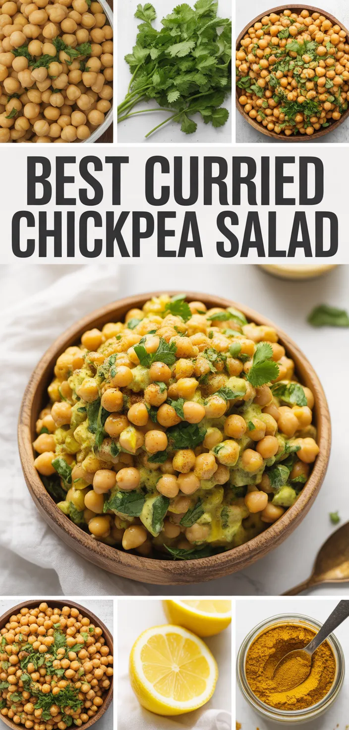 Best Curried Chickpea Salad Recipe