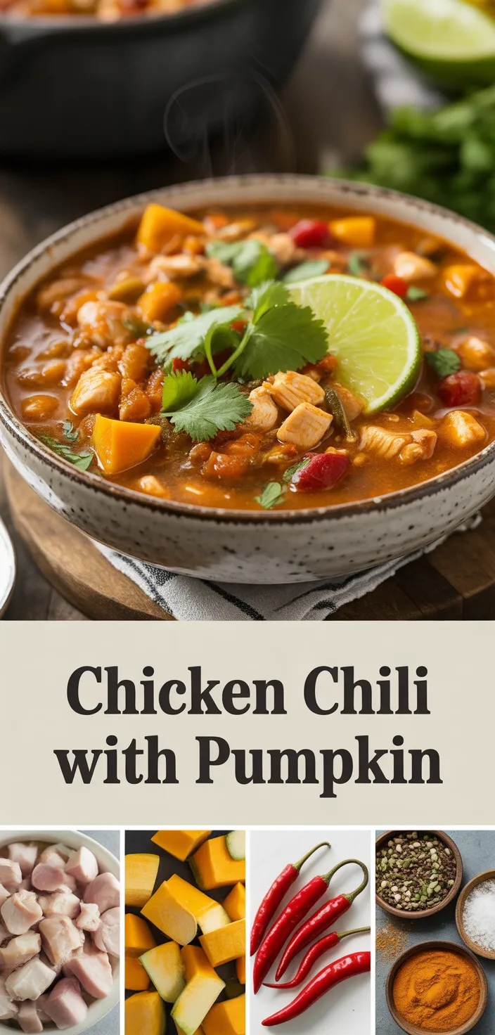 Chicken Chili With Pumpkin Recipe