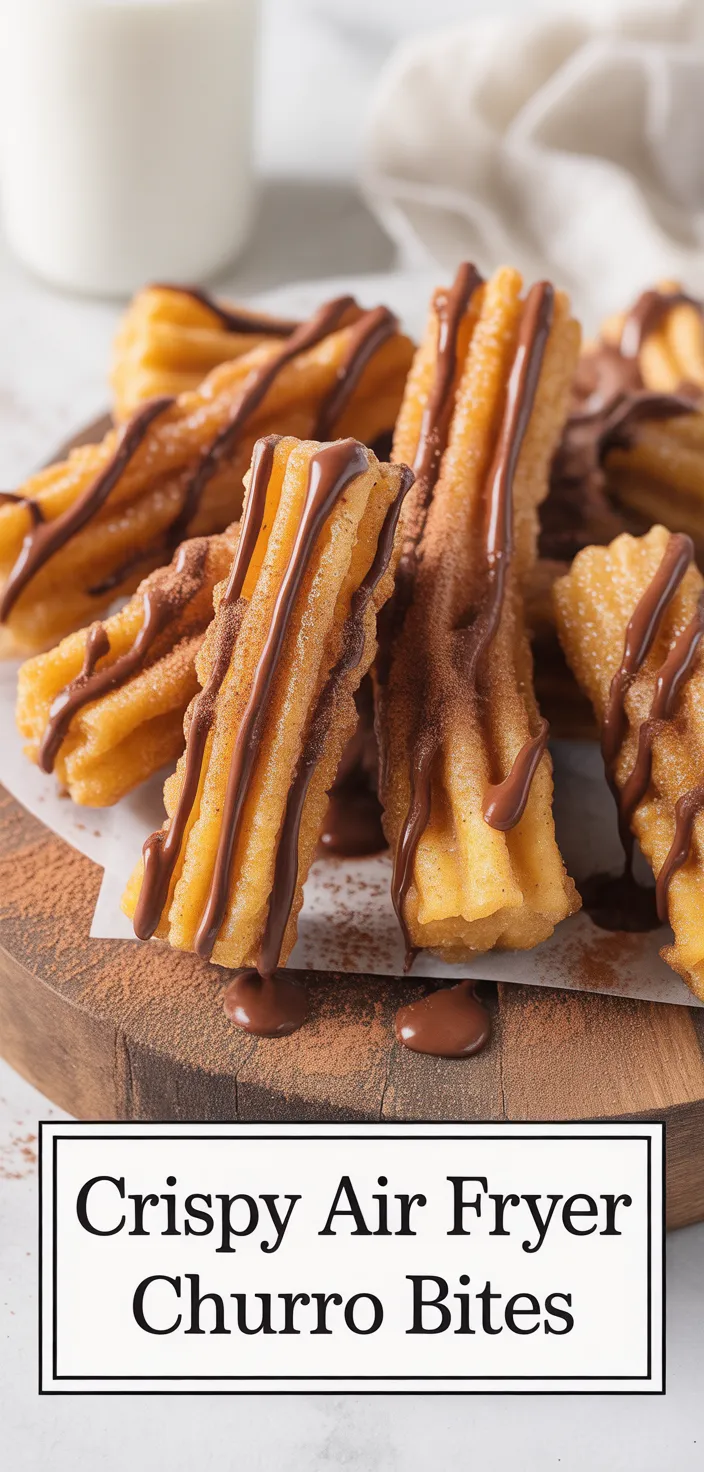 Crispy Air Fryer Churro Bites Recipe