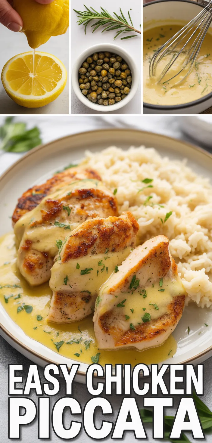 Easy Chicken Piccata Recipe