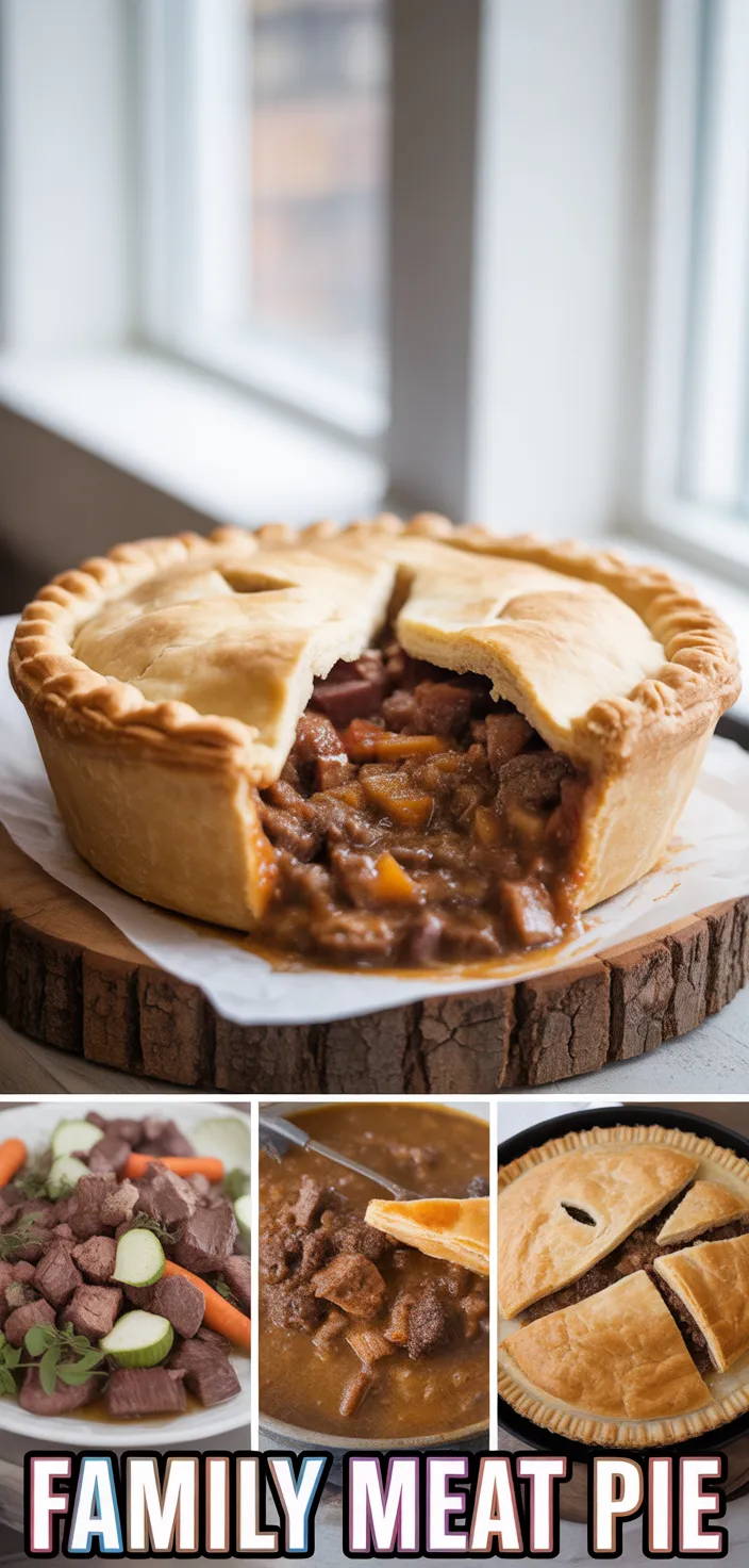 A photo of Family Meat Pie Recipe
