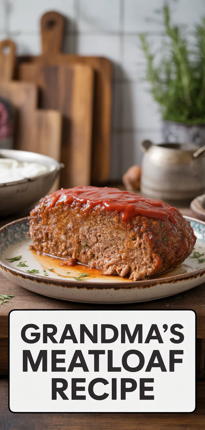 A photo of GRANDMA'S MEATLOAF RECIPE Recipe