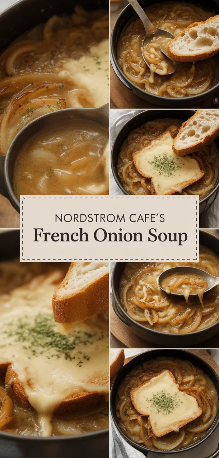 NORDSTROM CAFE'S FRENCH ONION SOUP Recipe