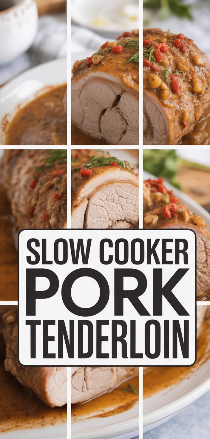 Slow Cooker Pork Tenderloin Recipe