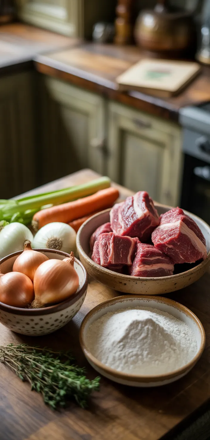 Ingredients photo for Family Meat Pie Recipe