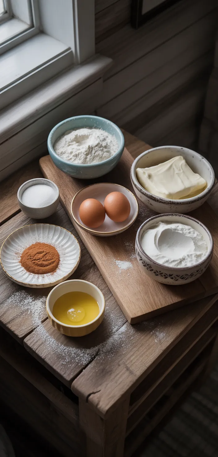 Ingredients photo for The Best Baked Donut Recipe