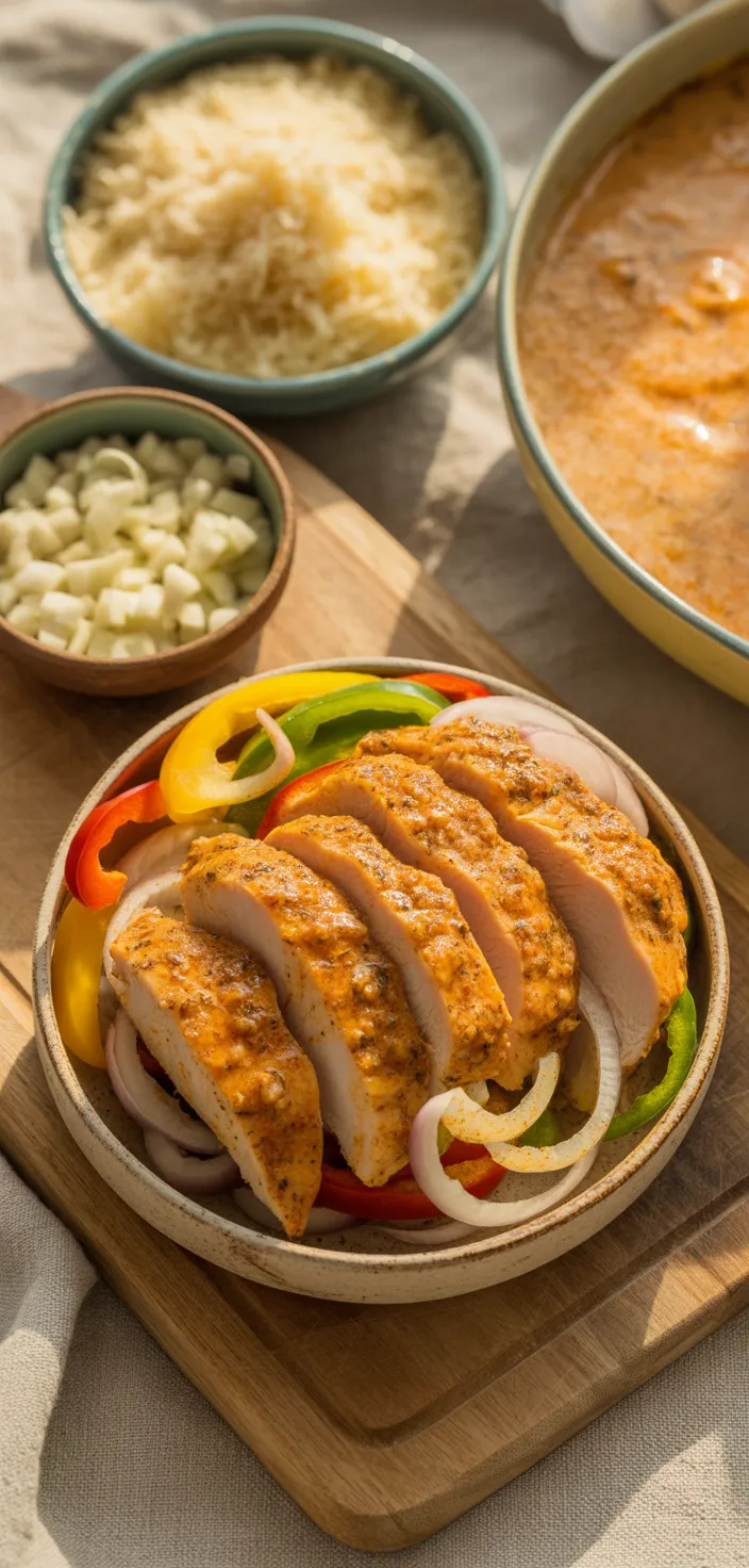 Ingredients photo for Cajun Chicken Recipe
