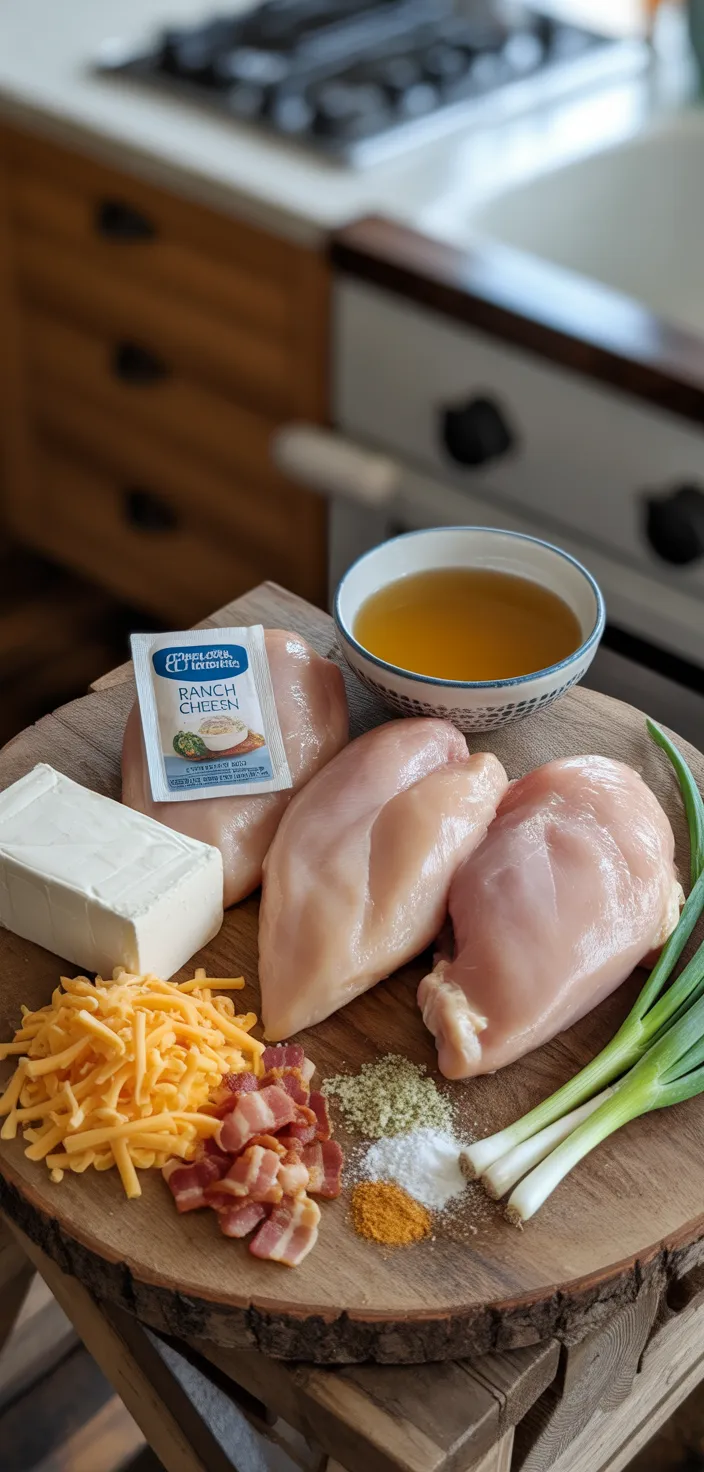 Ingredients photo for Crack Chicken Recipe​