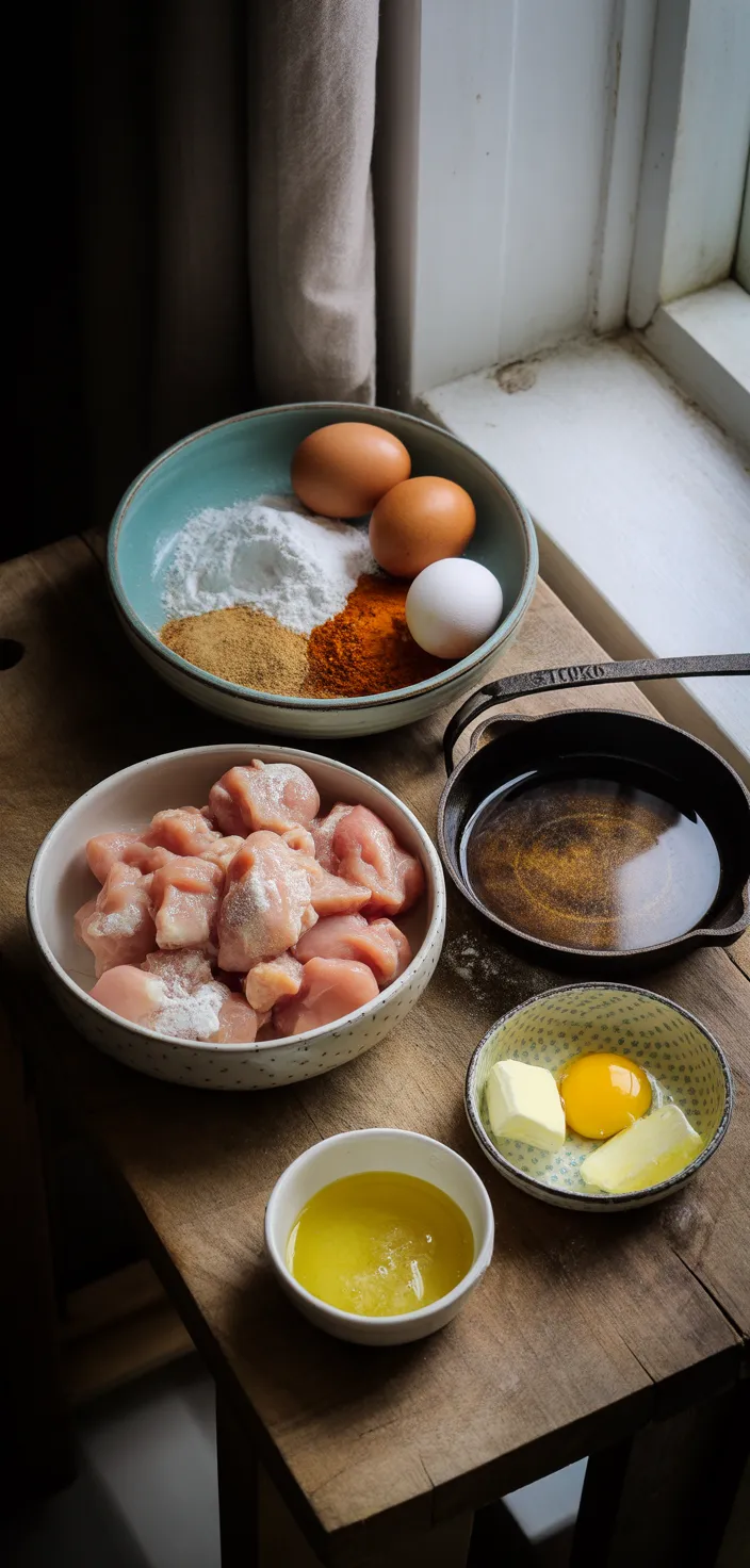 Ingredients photo for Lemon Pepper Boneless Wings Recipe