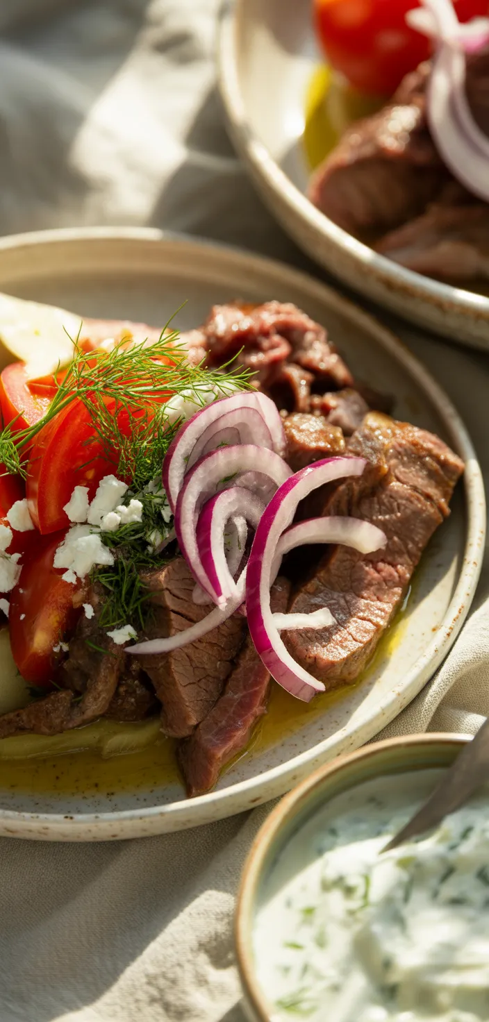 Ingredients photo for Beef Gyros Recipe