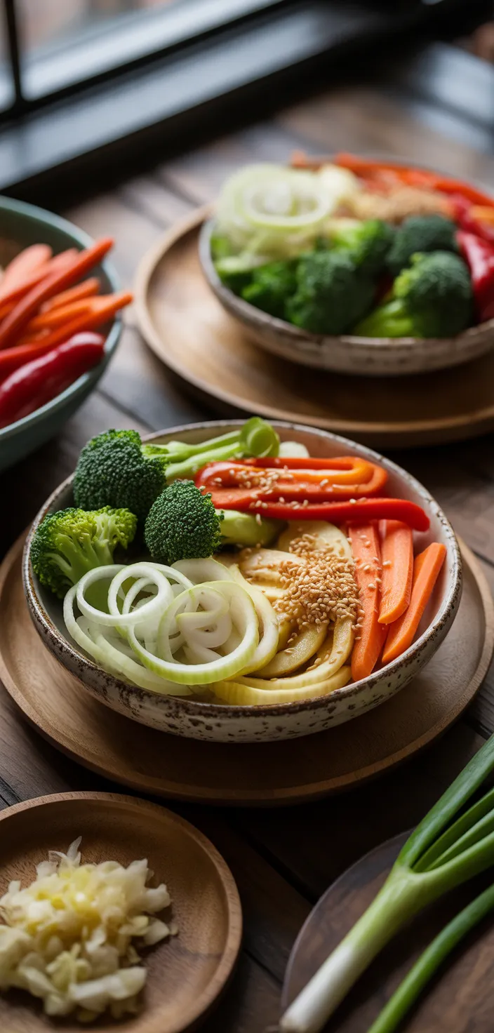 Ingredients photo for Easy Ramen Stir Fry Recipe