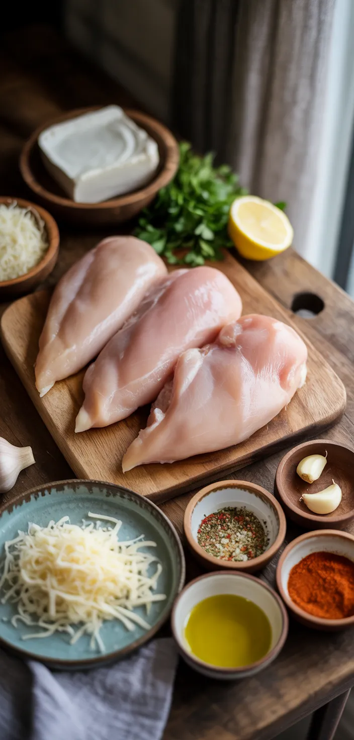 Ingredients photo for Garlic Parmesan Chicken Recipe