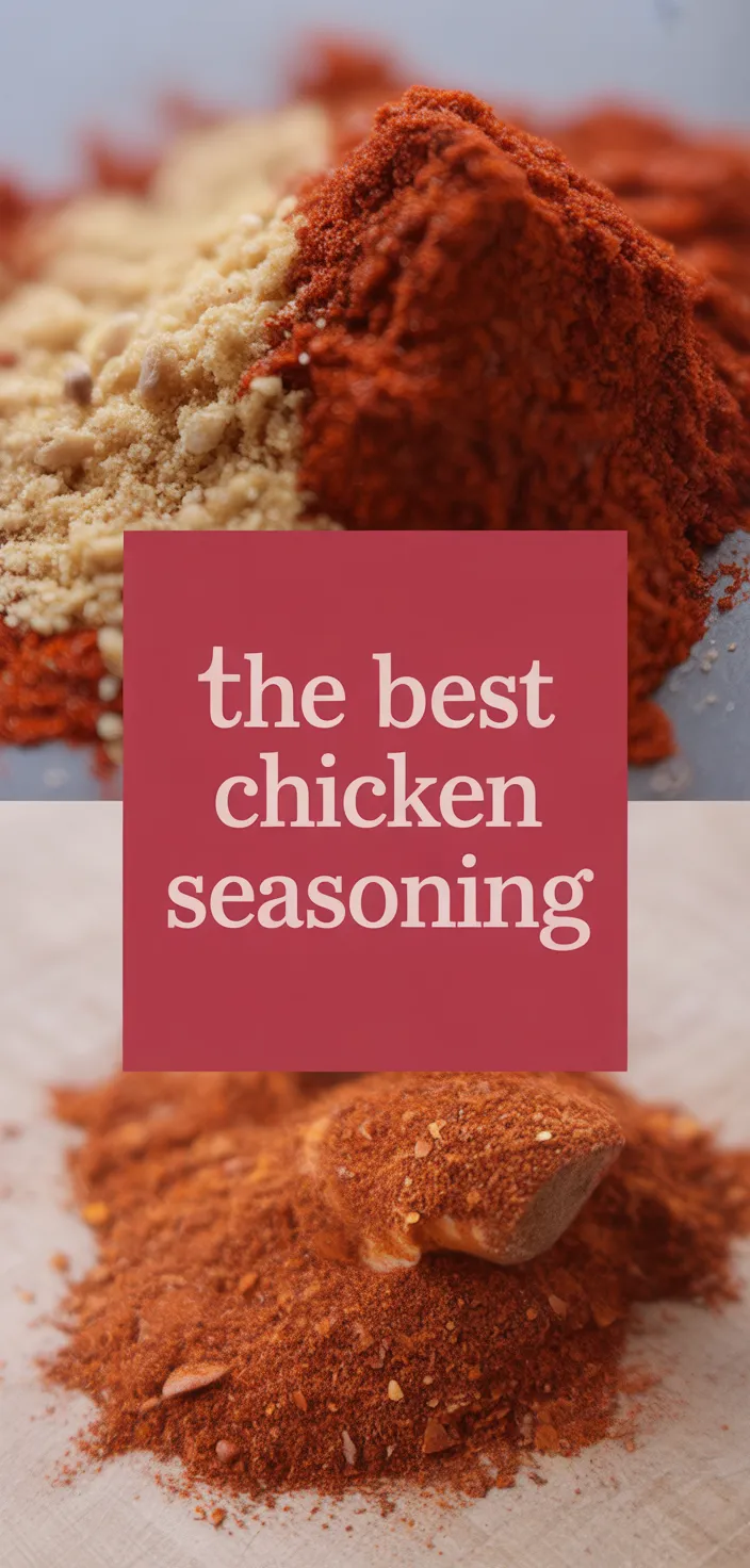 A photo of The Best Chicken Seasoning Recipe