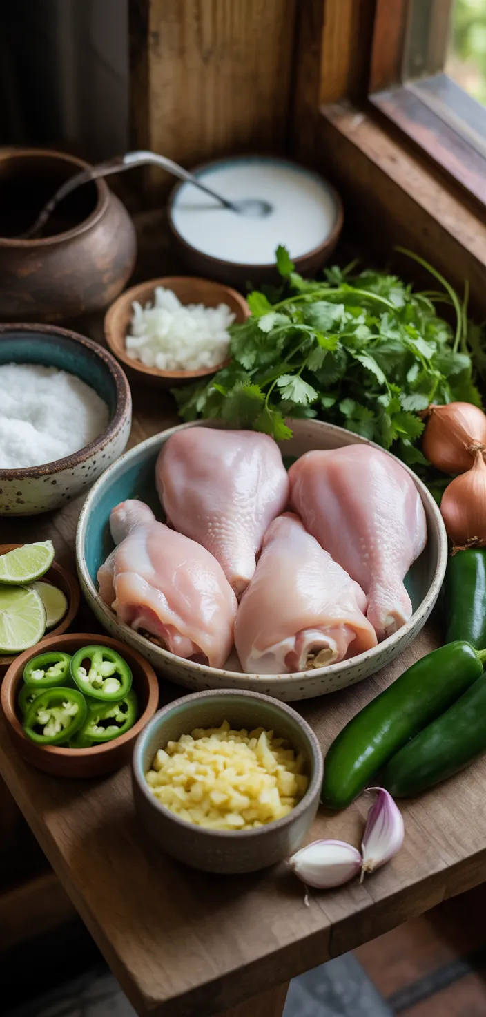 Ingredients photo for Coconut Lime Chicken Recipe