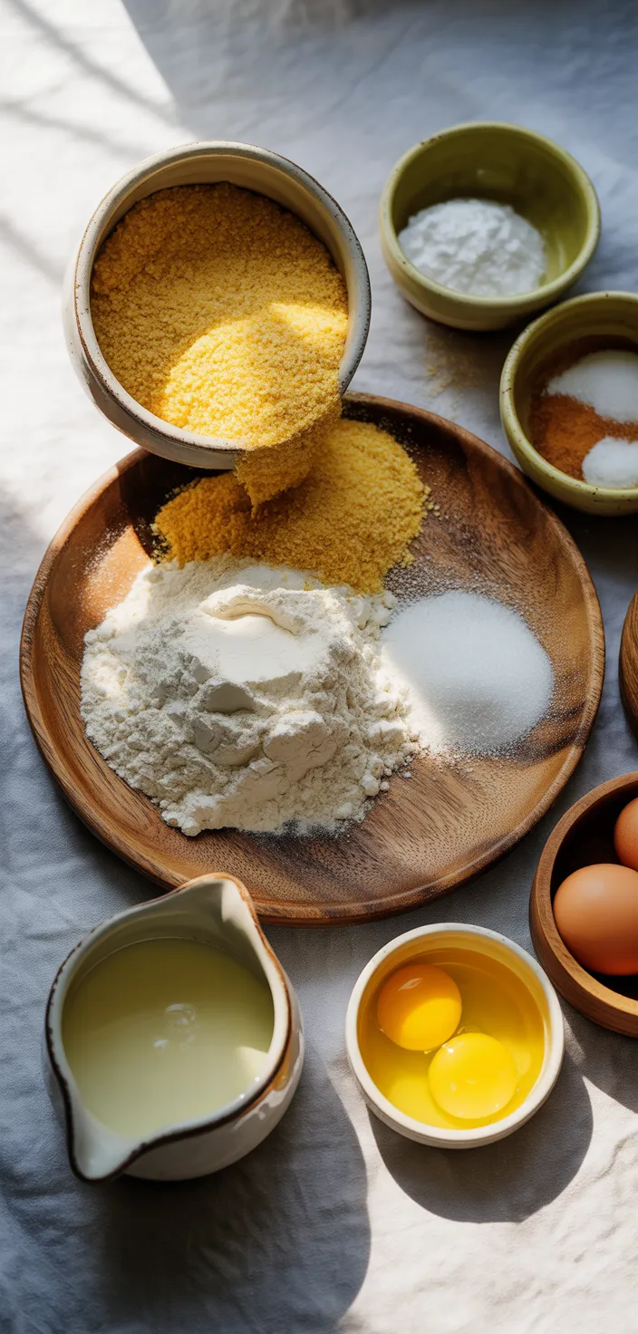 Ingredients photo for The Best Buttermilk Cornbread Recipe